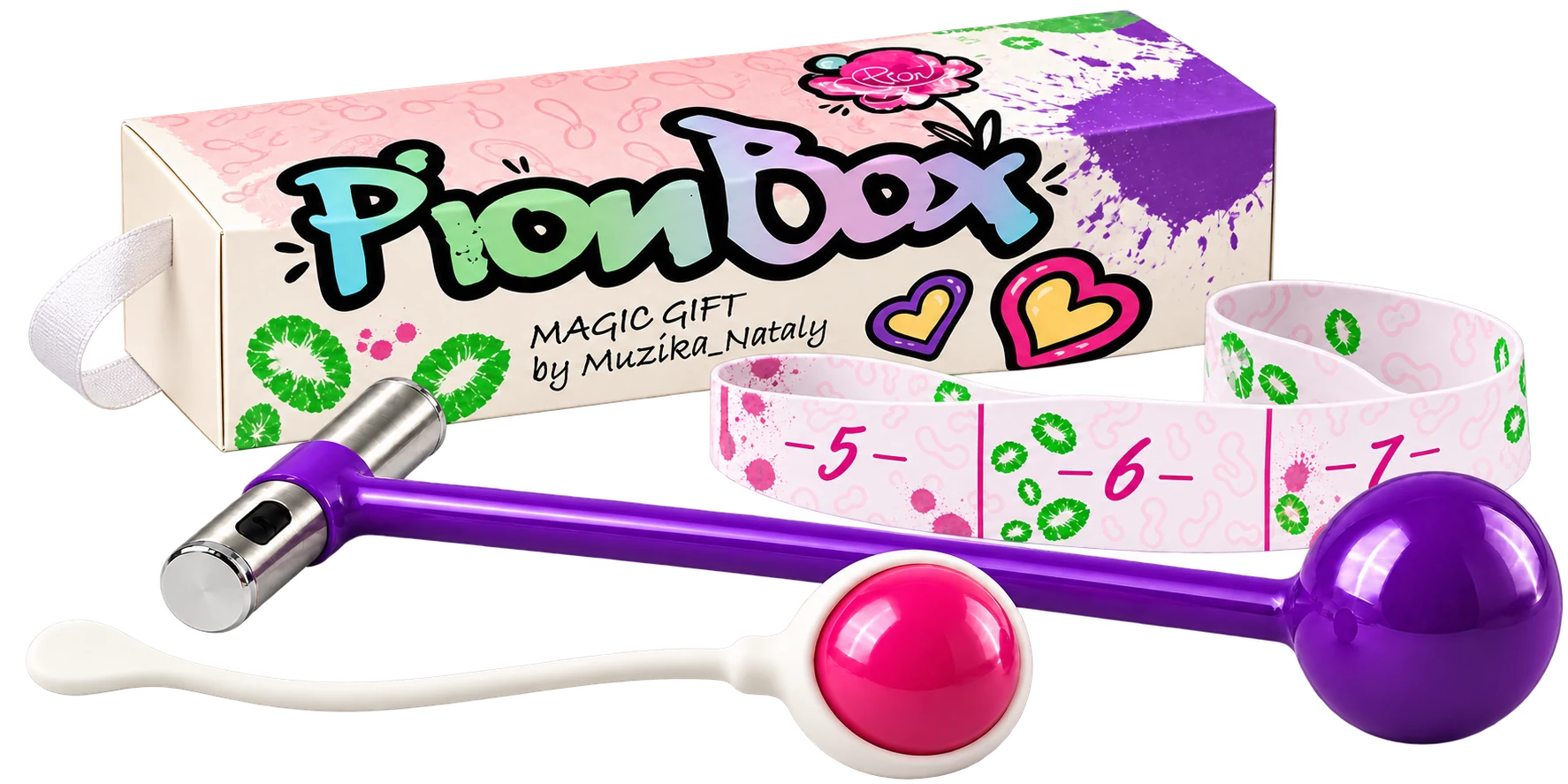 PionBox: коробка, тренажёры и лента-индикатор